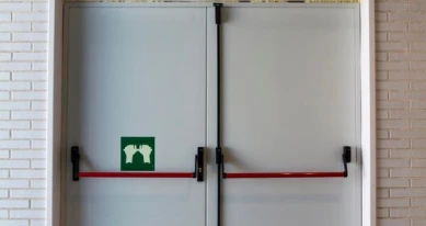 Double Fire Door